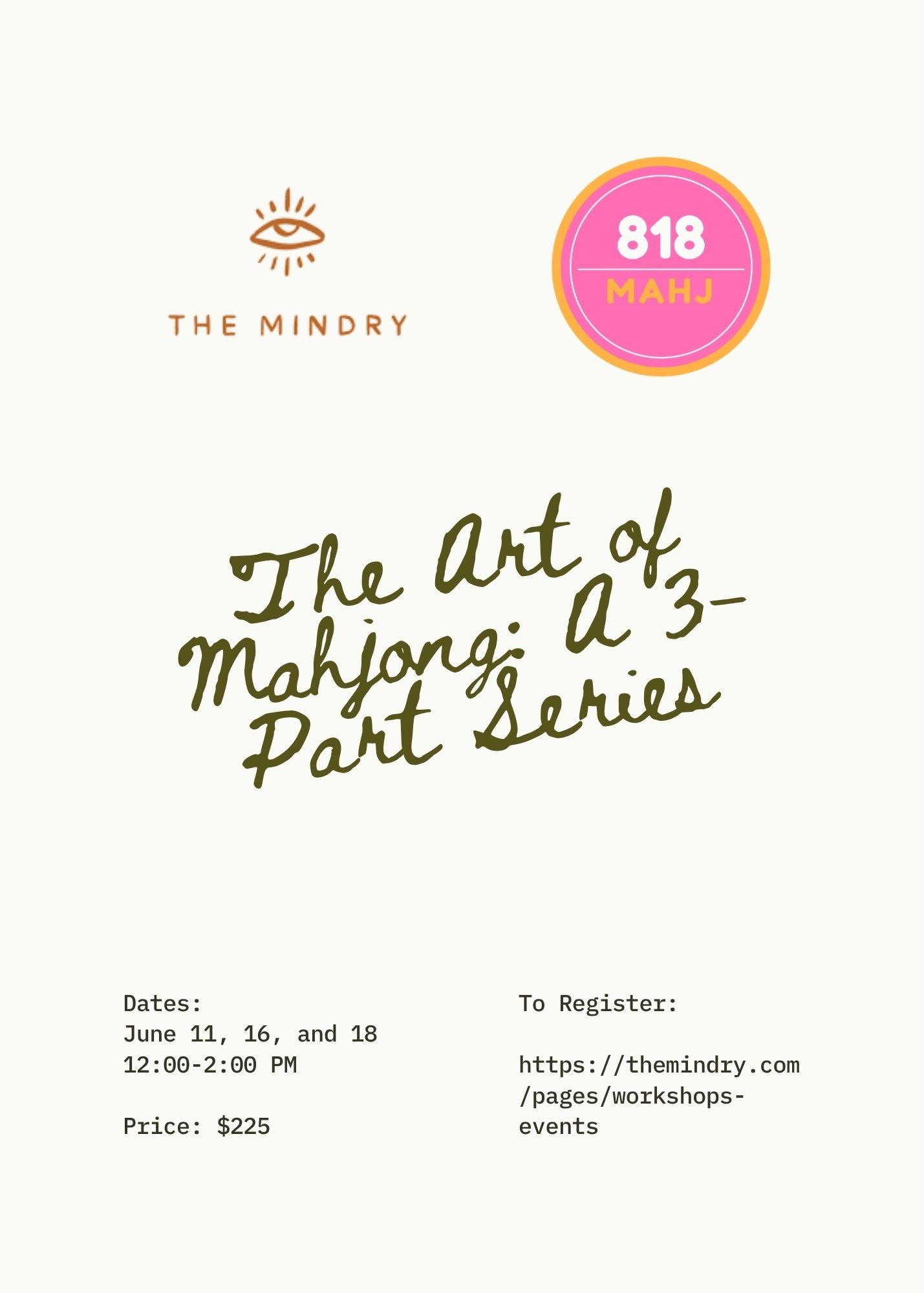 The Art of Mahjong: A 3 Part Series