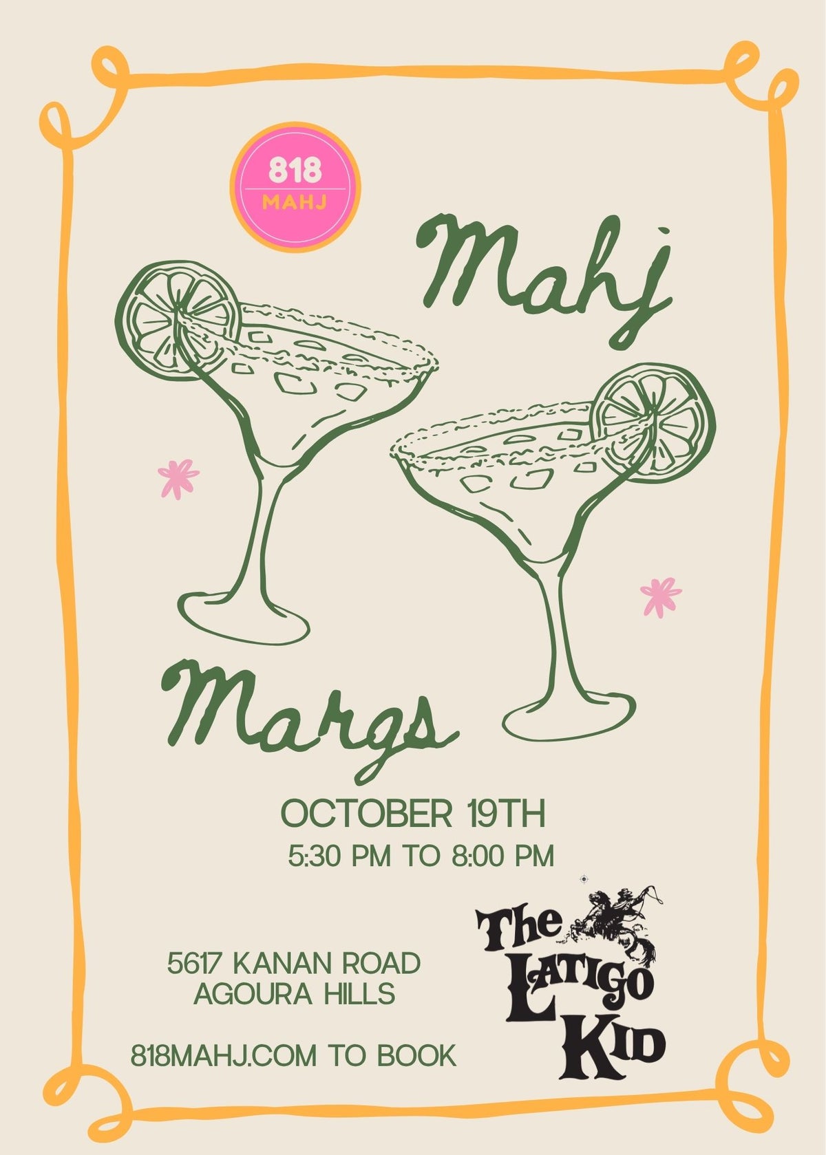 Mahj and Margs at The Latigo Kid 10-19