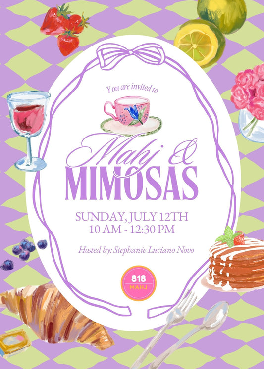 Mahj and Mimosas Brunch - Calabasas 7/12