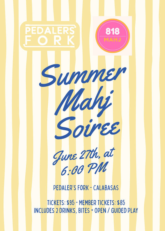 Summer Mahj Soiree at Pedaler's Fork 6/27