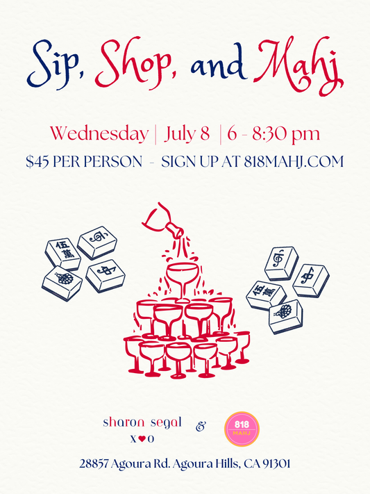 Mahjong Night at Sharon Segal - Whizin Center Agoura 7/8